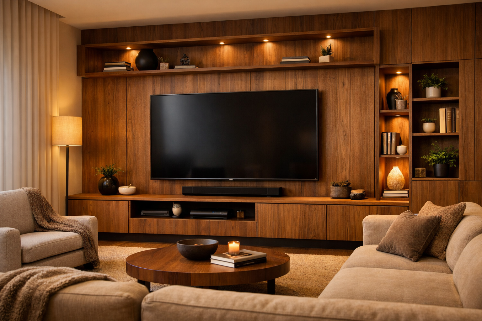 Painel TV Contemporâneo